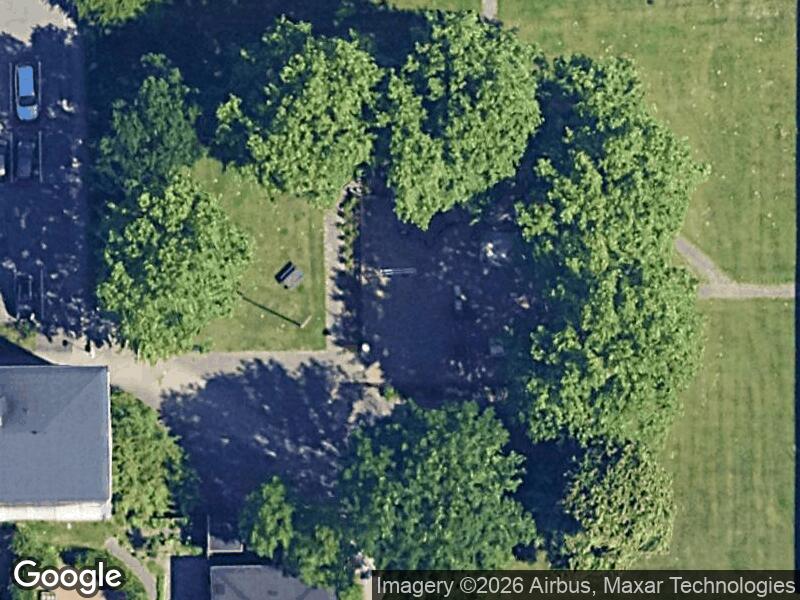 Satellitfoto af Legepladsen v. Myrholmsvej