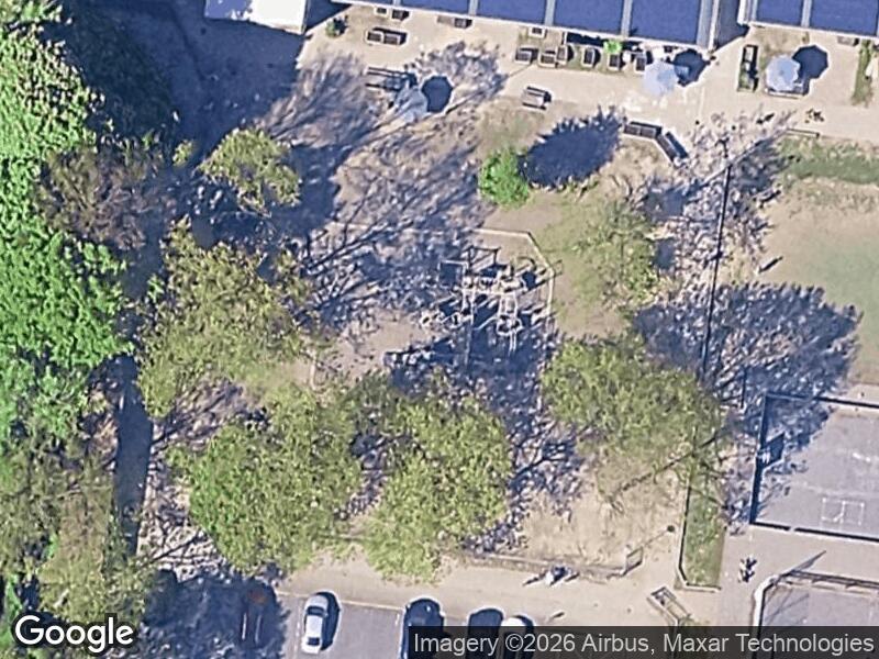 Satellitfoto af Legepladsen v. Lille Værløsevej