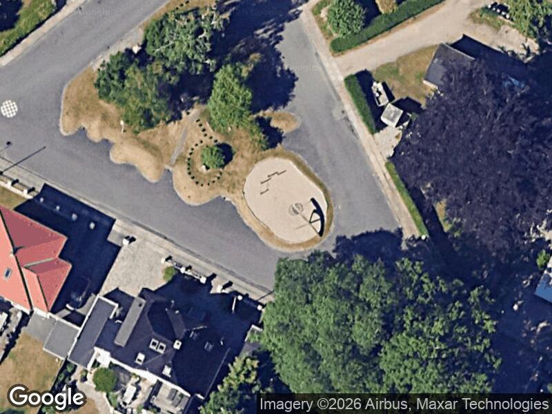 Satellitfoto af Legepladsen v. Carl Baggers Allé