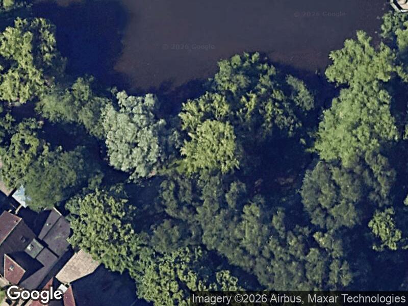 Satellitfoto af Legepladsen i Hanneberg Kvarterpark
