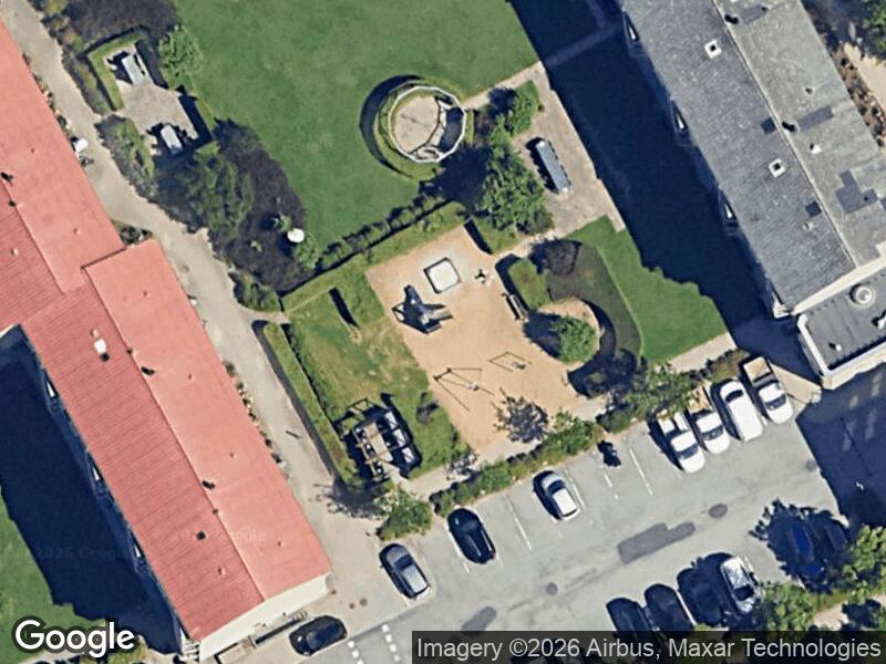 Satellitfoto af Legepladsen v. Vibyvej