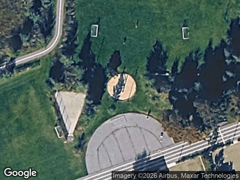 Satellitfoto af Legepladsen v. Bøgehøjvej
