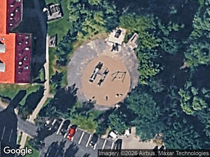 Satellitfoto af Legepladsen v. Liljevangsvej