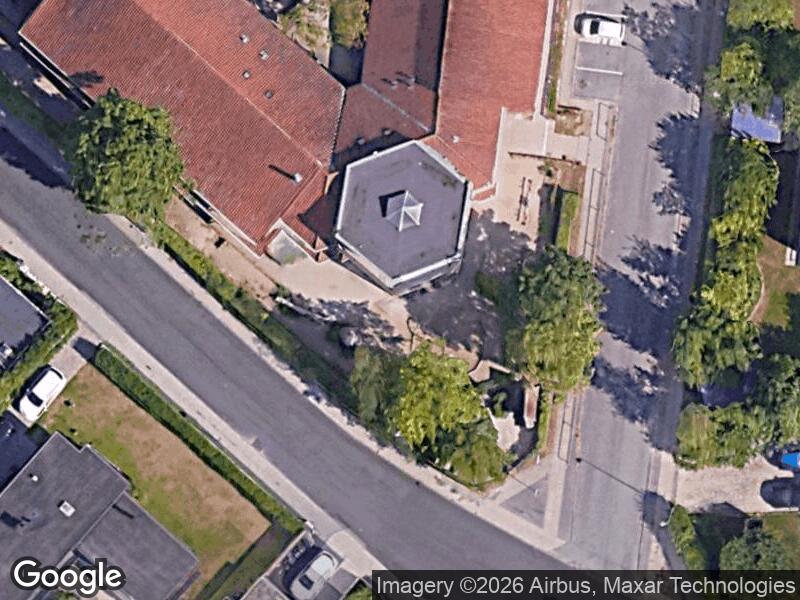 Satellitfoto af Legepladsen v. Aldershvilevej