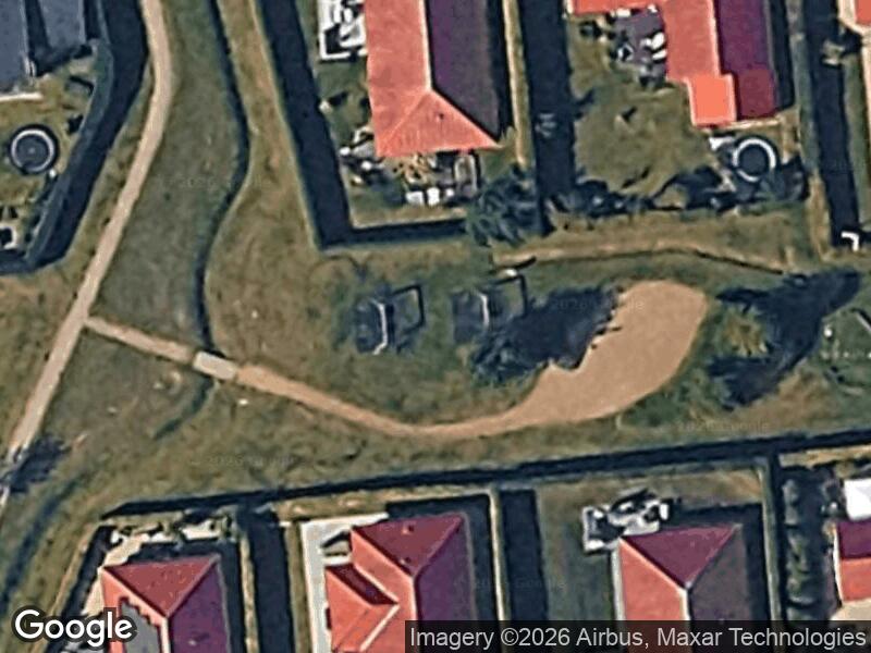 Satellitfoto af Legepladsen v. Jernaldermarken