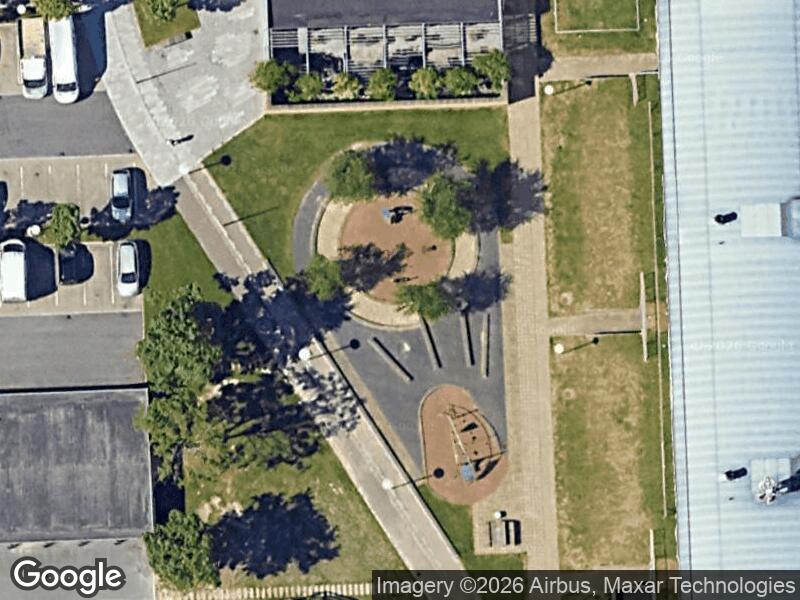 Satellitfoto af Legepladsen v. Birkeparken