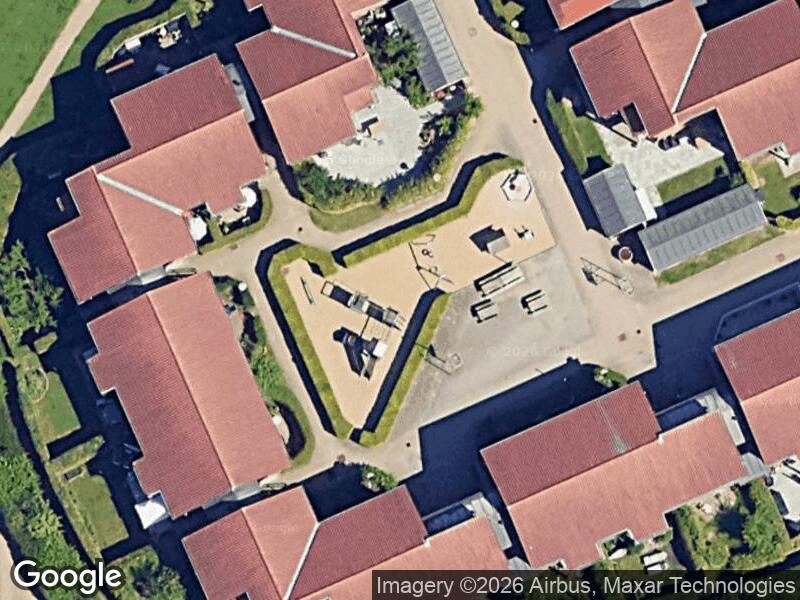 Satellitfoto af Legepladsen v. Skelagervej