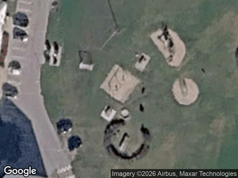 Satellitfoto af Legepladsen v. Blichersvej
