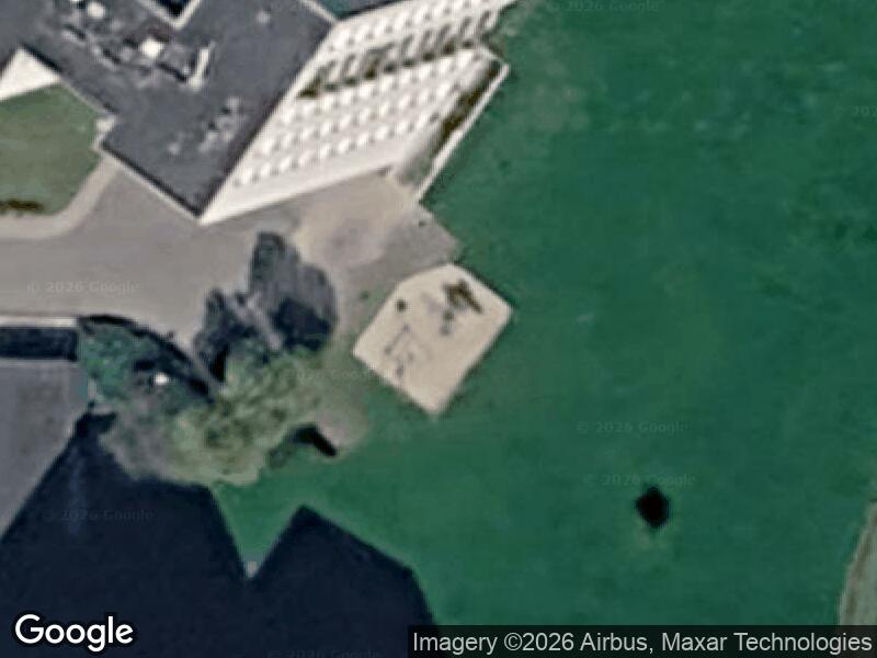 Satellitfoto af Legepladsen i Vaseparken (vest)