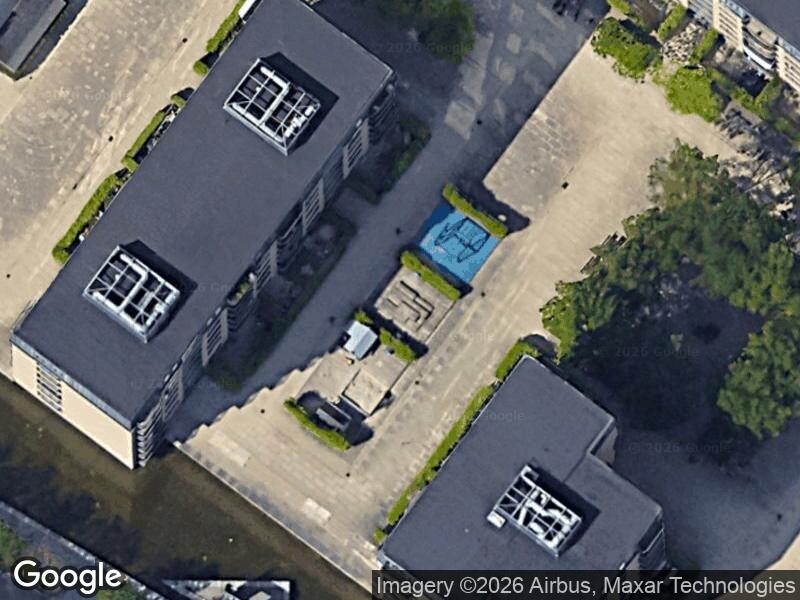 Satellitfoto af Legepladsen v. Weidekampsgade