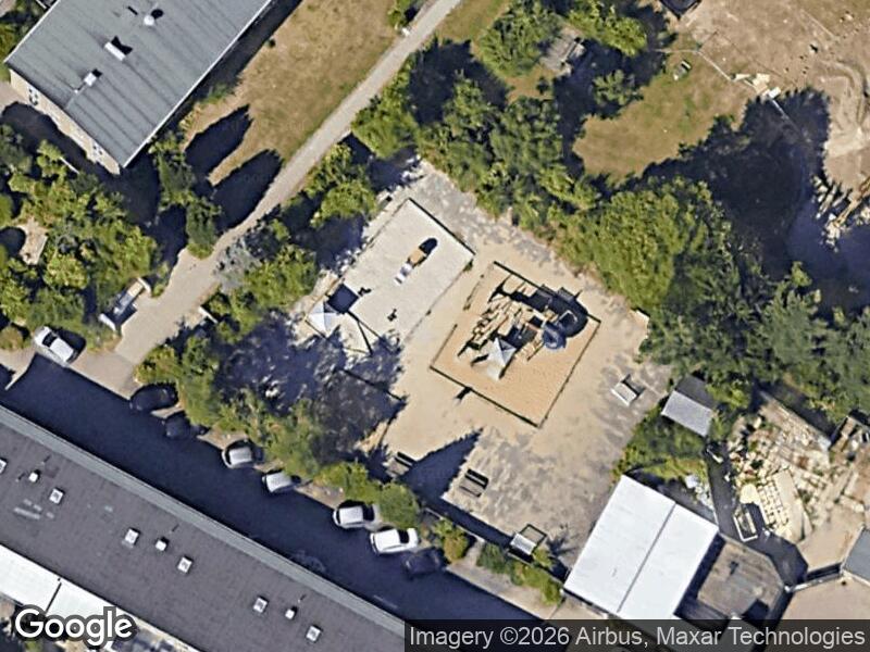 Satellitfoto af Legepladsen v. Emdrup Banke