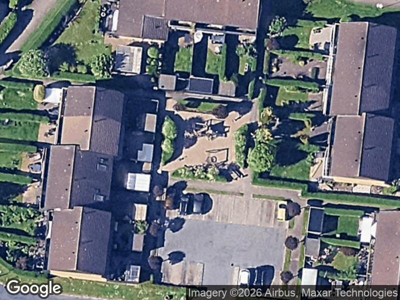 Satellitfoto af Legepladsen v. Grønnegården
