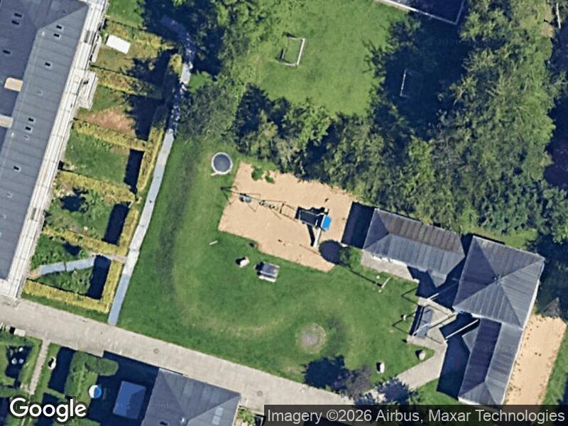Satellitfoto af Legepladsen v. Bodøvej
