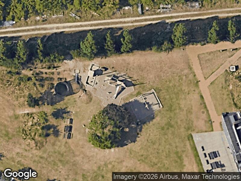 Satellitfoto af Legepladsen v. Margretheholmsvej