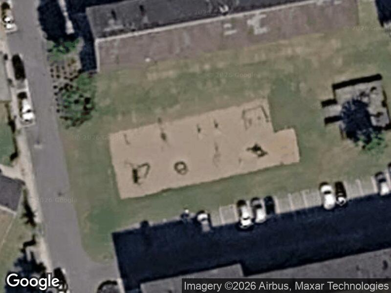 Satellitfoto af Legepladsen v. Drammenvej