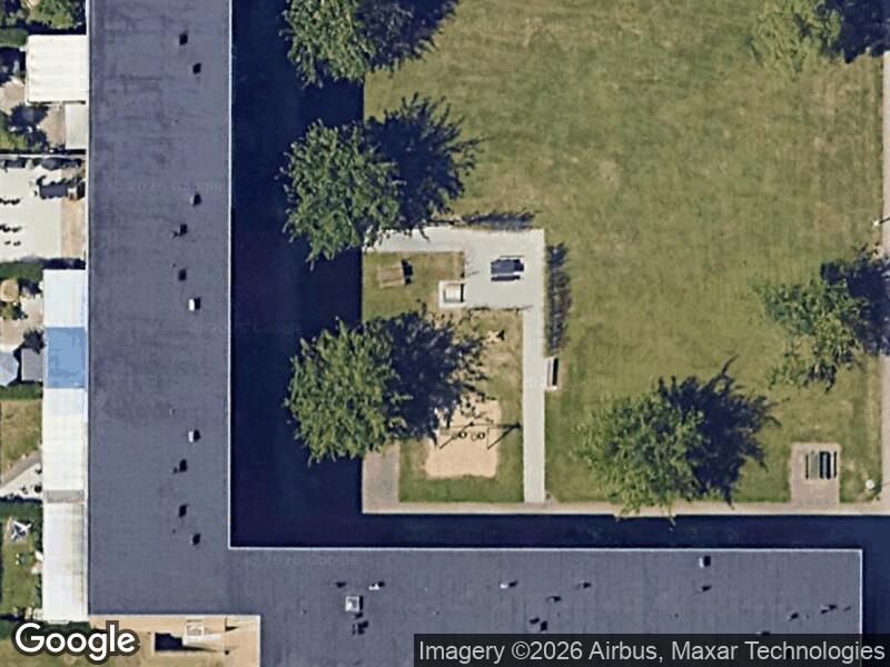 Satellitfoto af Legepladsen v. Jacob Hansens Vej