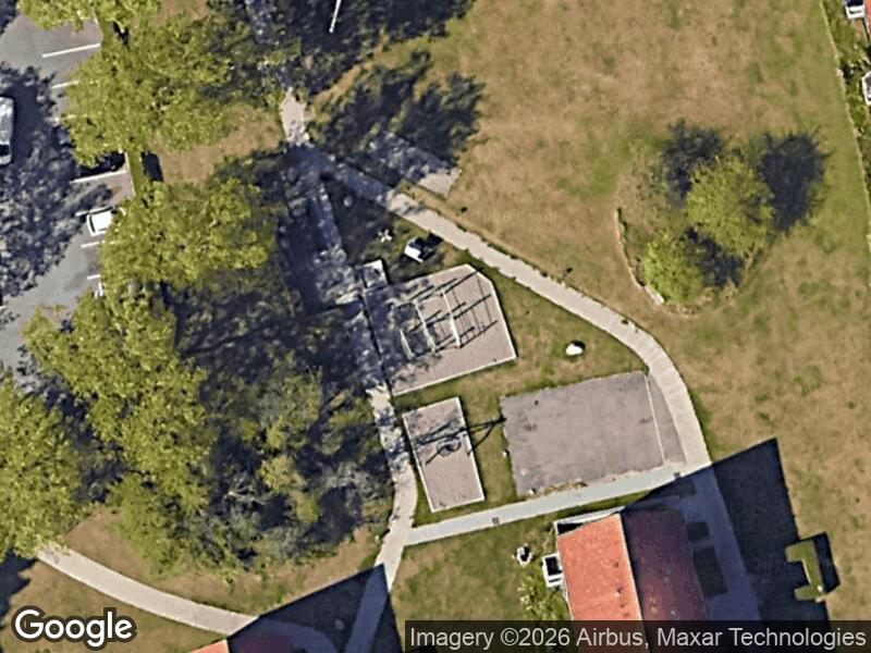 Satellitfoto af Legepladsen v. Gladsaxe Møllevej