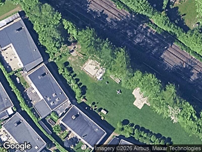Satellitfoto af Legepladsen v. Birkedalshusene