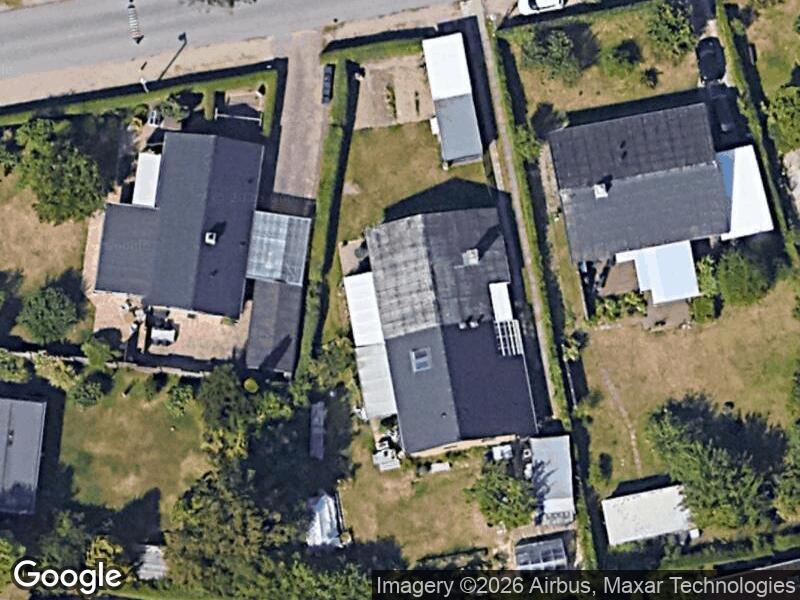 Satellitfoto af Legepladsen v. Åmosevej