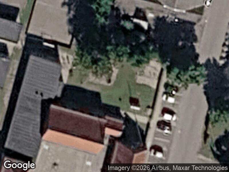 Satellitfoto af Bakkeskolens legeplads