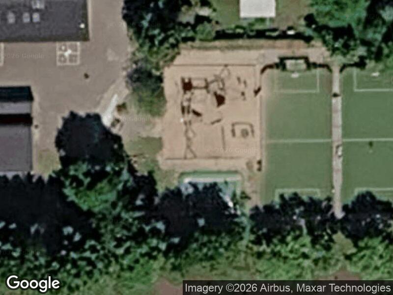 Satellitfoto af Legepladsen v. Idomlundvej