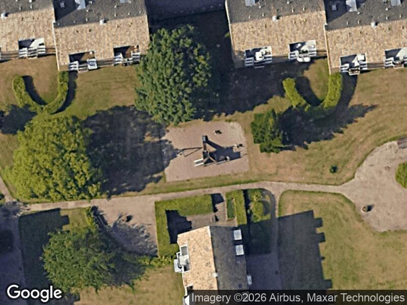 Satellitfoto af Legepladsen v. Schweizerdalsvej