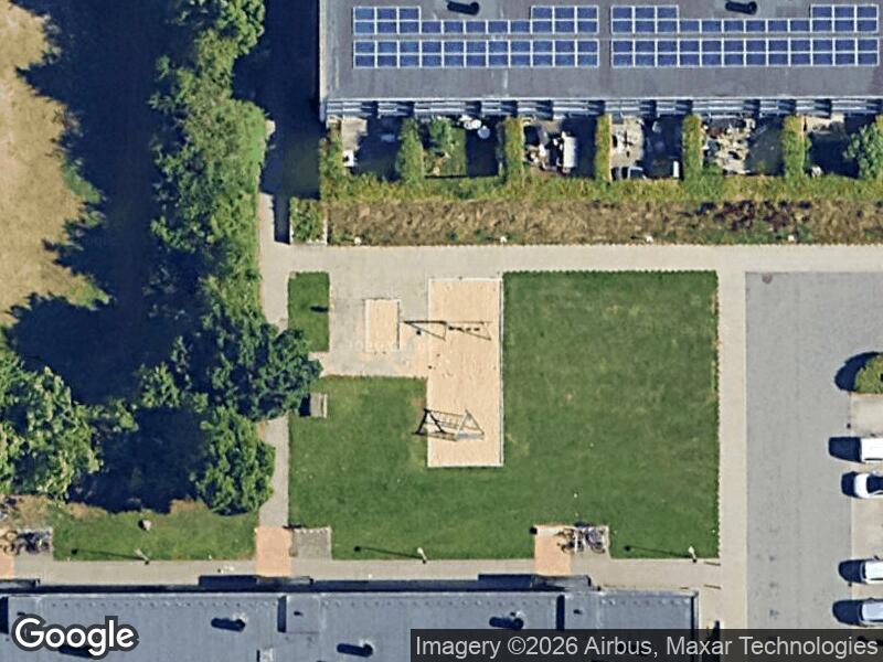 Satellitfoto af Legepladsen v. Haurumsvej