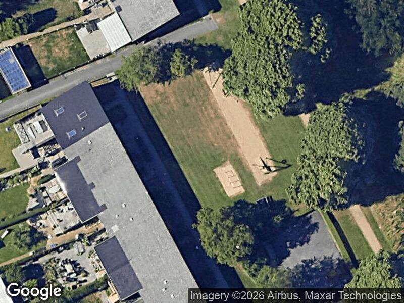 Satellitfoto af Legepladsen v. Edvard Weies Vænge
