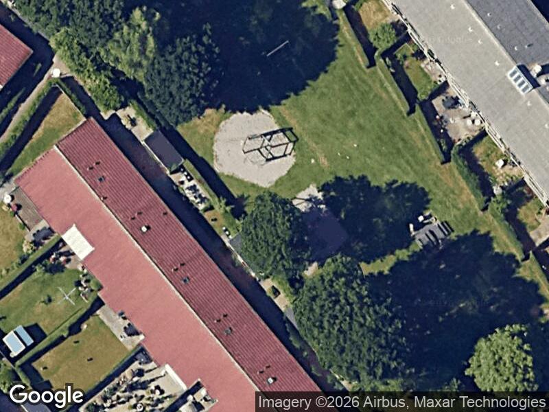 Satellitfoto af Legepladsen v. Carl Blochs Vej
