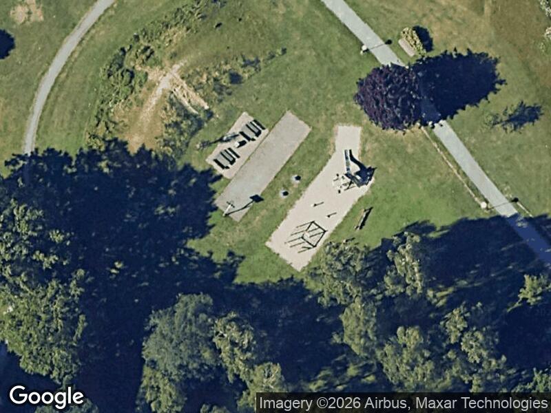Satellitfoto af Legepladsen v. Carl Blochs Vej