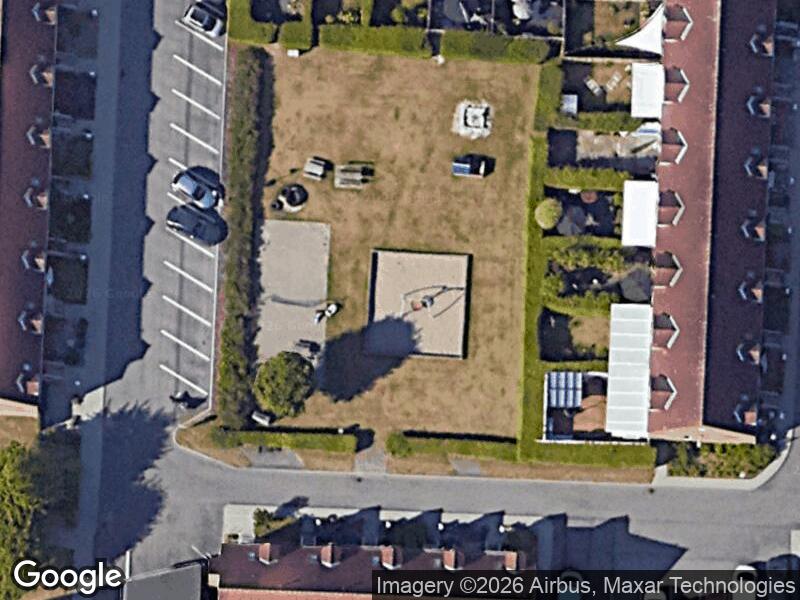 Satellitfoto af Legepladsen v. Lyngparken