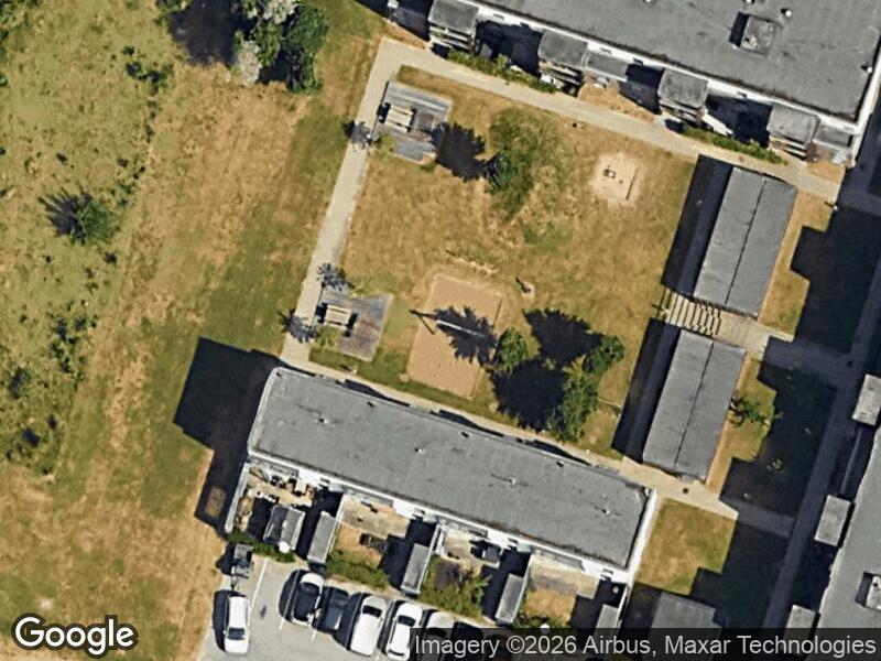 Satellitfoto af Legepladsen v. Marie Curies Alle