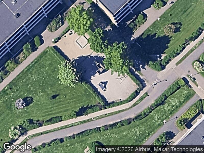 Satellitfoto af Legepladsen v. Gildbrovej