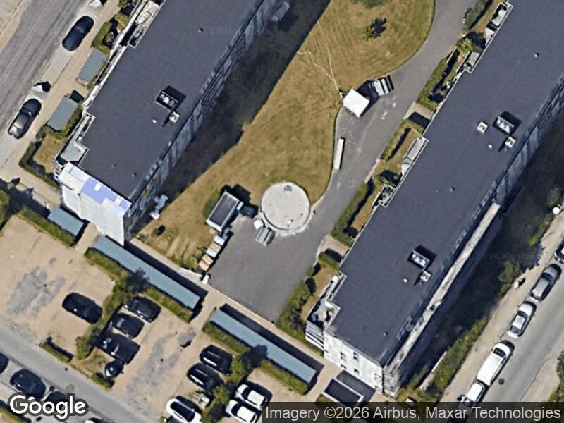 Satellitfoto af Legepladsen v. Peter Holms Vej
