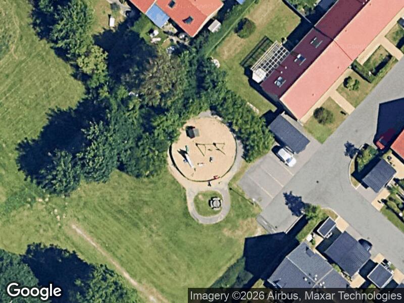 Satellitfoto af Legepladsen v. Ellebæk Parkvej