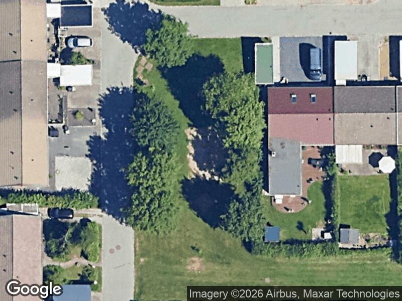 Satellitfoto af Legepladsen i Æblehaven (nord)