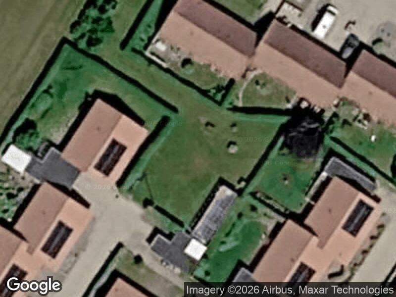 Satellitfoto af Legepladsen v. Baneledet