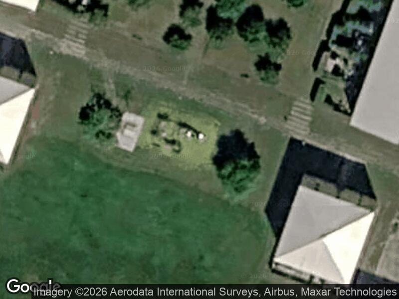 Satellitfoto af Legepladsen v. Kløverstien