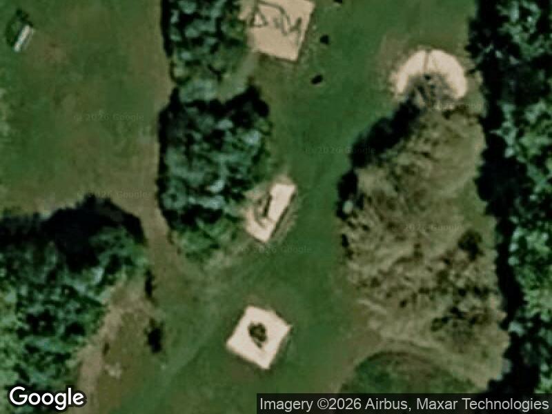 Satellitfoto af Almind Aktivitetspark