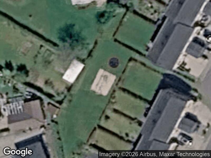 Satellitfoto af Legepladsen v. Bakkevænget