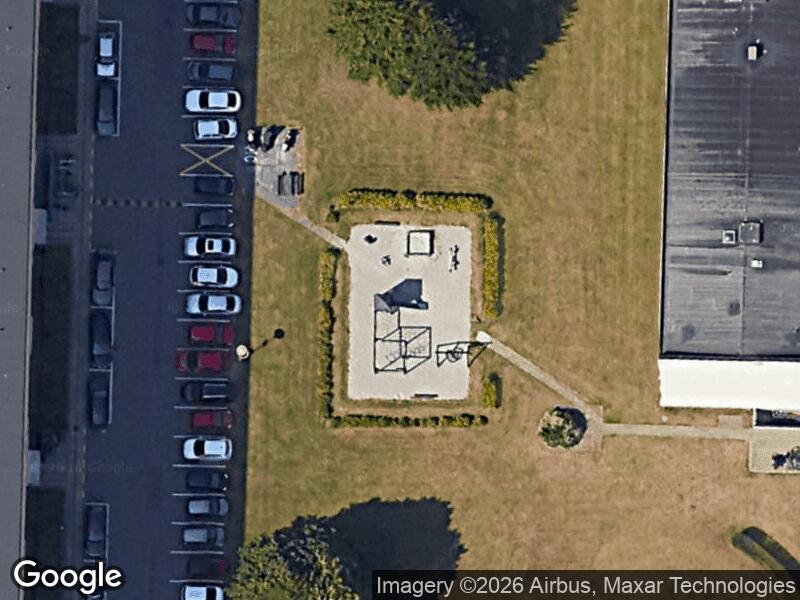 Satellitfoto af Legepladsen v. Rebæk Søpark