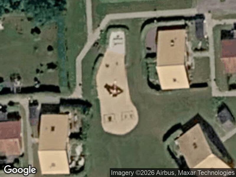 Satellitfoto af Legepladsen v. Hirsevænget