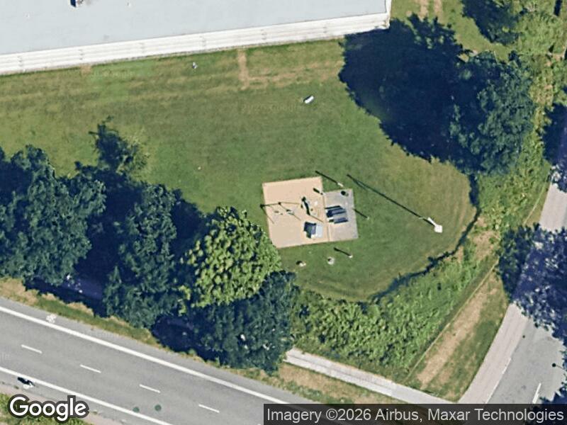 Satellitfoto af Legepladsen v. Bogfinkevej