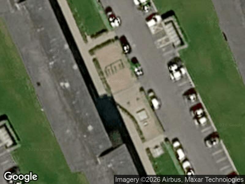 Satellitfoto af Legepladsen v. Ægirsvej