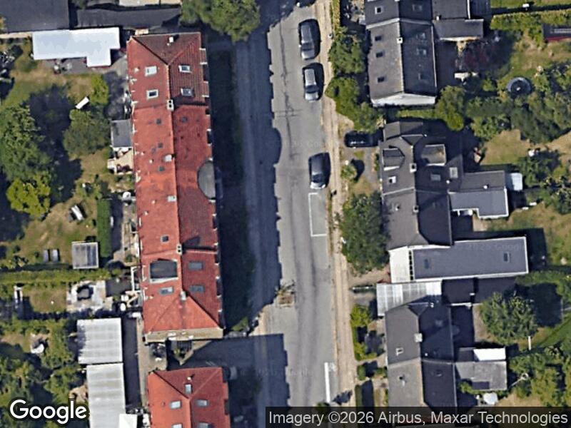 Satellitfoto af Legepladsen v. Trekronergade