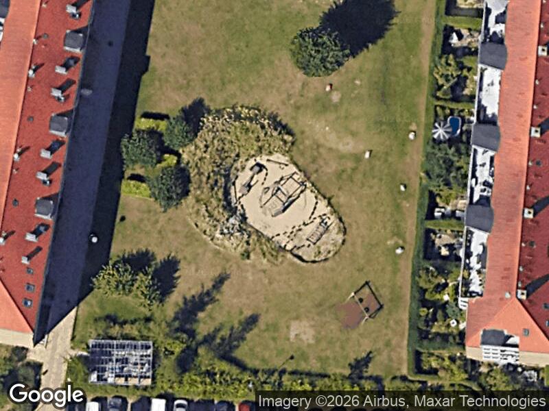 Satellitfoto af Legepladsen v. Kantorparken