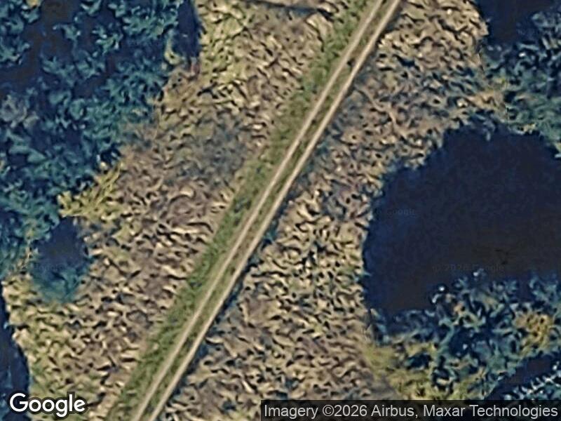 Satellitfoto af Legepladsen v. Kirkendrupvej