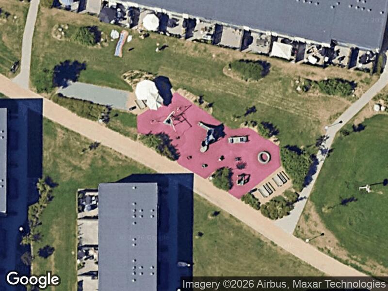 Satellitfoto af Legepladsen v. Lollandsgade