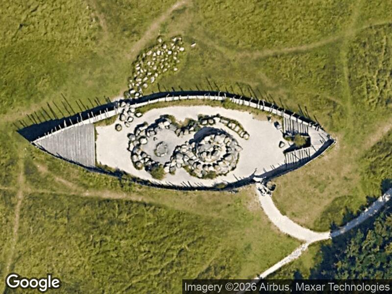 Satellitfoto af Skibet på fælleden
