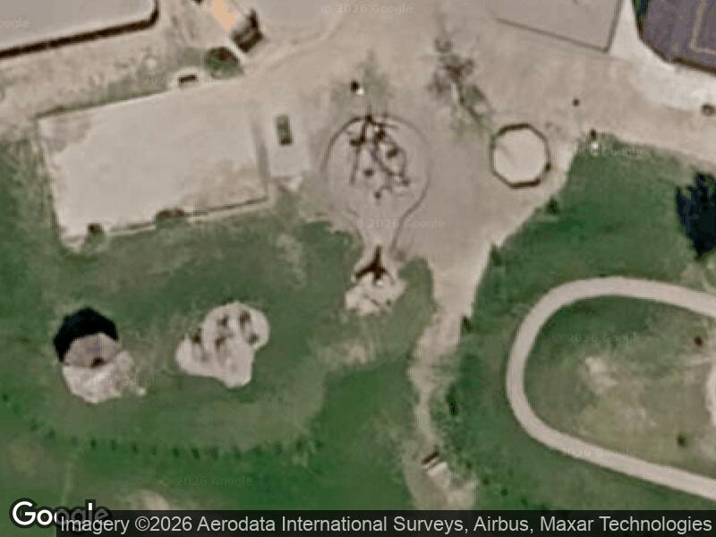Satellitfoto af Legepladsen v. Merkurs Plads